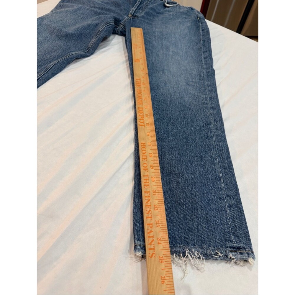 Agolde Riley High Rise Straight Crop In Frequency Size 30 - Picture 11 of 14